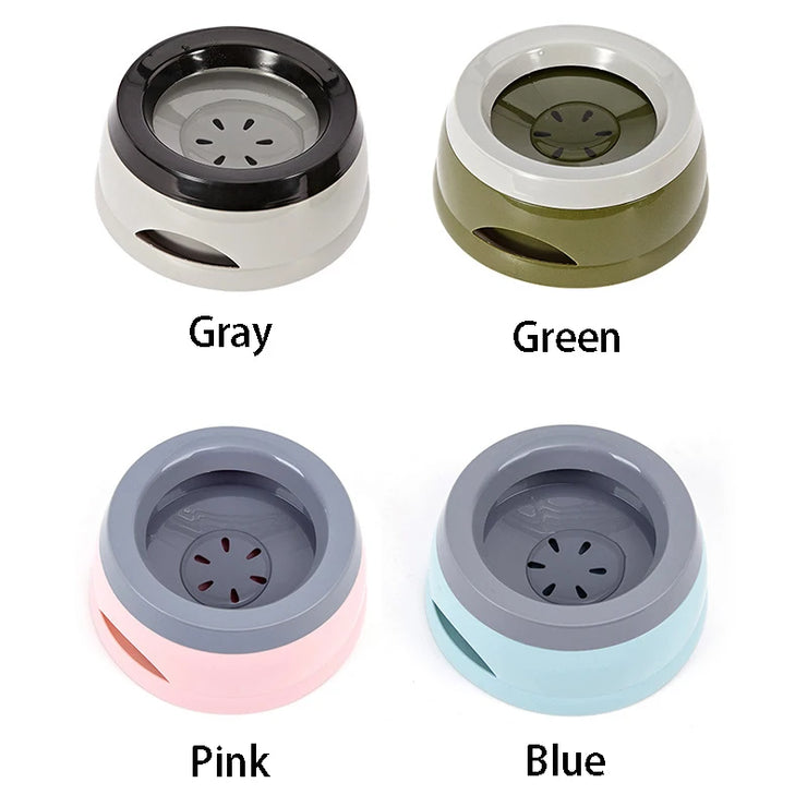 Pet Dog Bowls Floating Not Wetting Mouth Cat Bowl