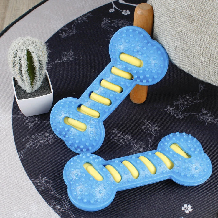 Dog Chew Toy Squeaky Bones Bite-resistant