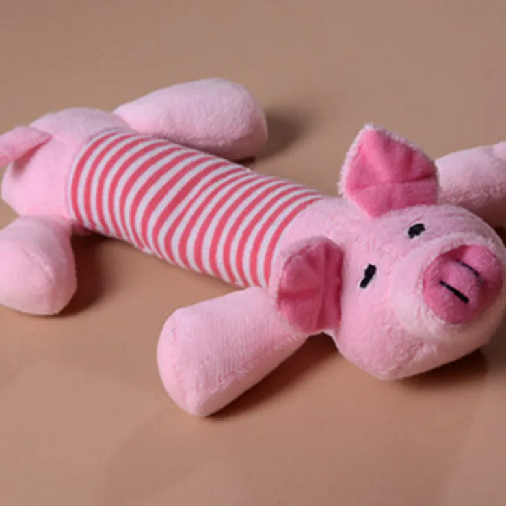 Pet Dog Cat Plush Squeak Sound Dog Toys