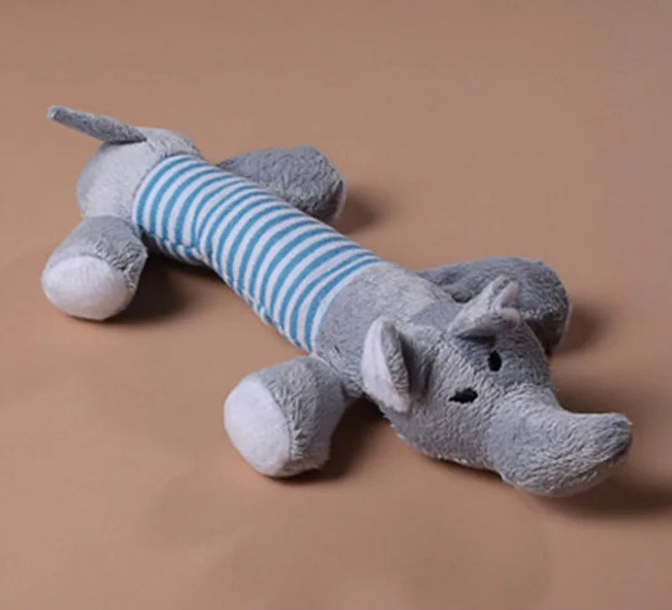 Pet Dog Cat Plush Squeak Sound Dog Toys