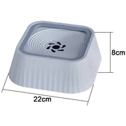 Pet Water Fountain with Floating Plates No Spill Dog Water Bowl