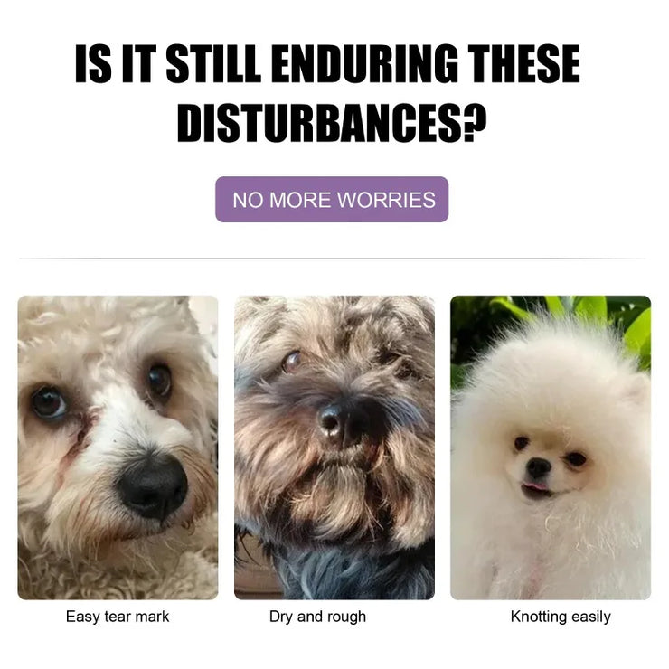 Pet Hair Conditioner Softening Knot Prevention