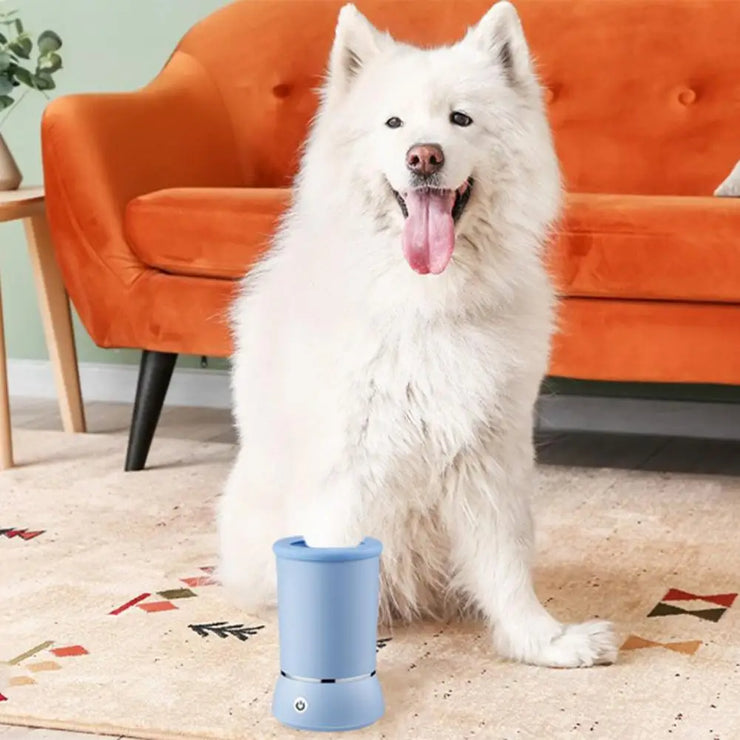 Dog Pet Paw Washer Automatic Paw Foot Cleaner
