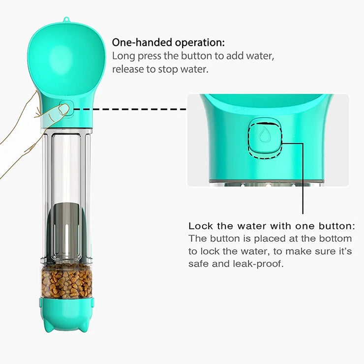 300ml/500ml dog outdoor walking