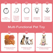 Dog Slow Feeder Toys Interactive Puzzle
