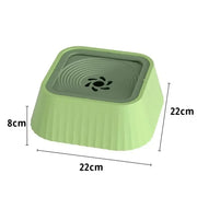Pet Water Fountain with Floating Plates No Spill Dog Water Bowl