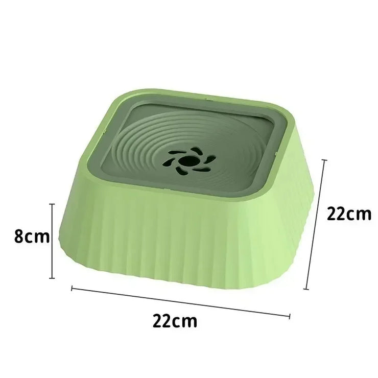 Pet Water Fountain with Floating Plates No Spill Dog Water Bowl