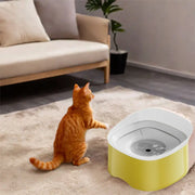Spill-Proof Dog Floating Bowl Large Capacity Detachable Pet Water Bowl