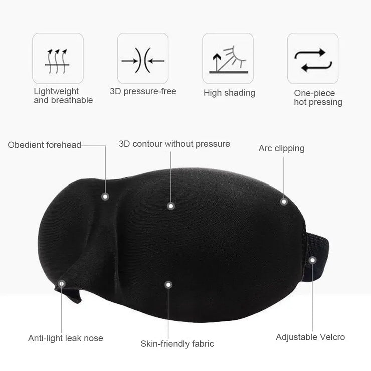 3D eye mask for sleeping Travel Rest Aid Eye Mask Cover