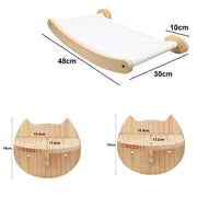 1PC Cat Tree Wall Mounted Cat Shelves