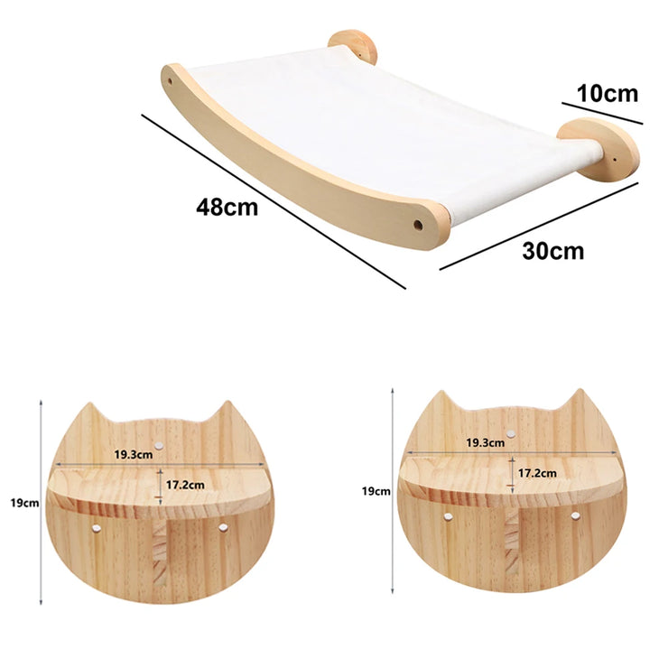 1PC Cat Tree Wall Mounted Cat Shelves