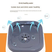 Anti-splash Water Bowl For Dogs 1L Large Capacity Drinker