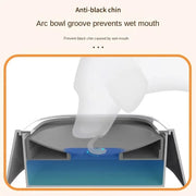 Anti-splash Water Bowl For Dogs 1L Large Capacity Drinker