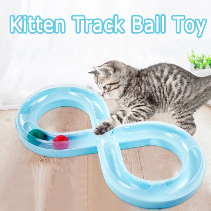Cat Tunnel Funny Cat Fun Track 8 Shaped