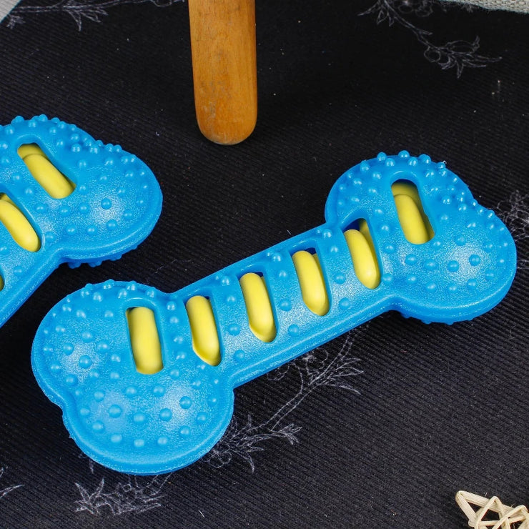 Dog Chew Toy Squeaky Bones Bite-resistant