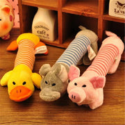 Pet Dog Cat Plush Squeak Sound Dog Toys