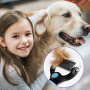 Pet Grooming Brush Comb,Dual-Sided