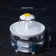 Pets Water Fountain Auto Filter USB Electric