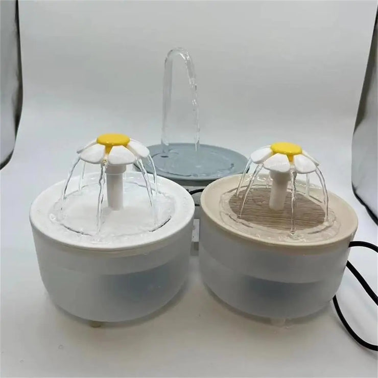 Pets Water Fountain Auto Filter USB Electric