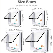 Smart Pet Door Automatic Closing Cat Door