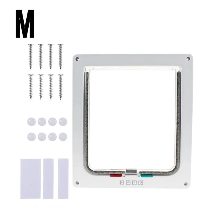 Smart Pet Door Automatic Closing Cat Door