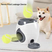 2 in 1 Dog Pet Interactive Toy Tennis Ball