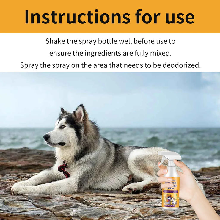 Pet Odor Cleaner Deodorizer Natural Formula Scent