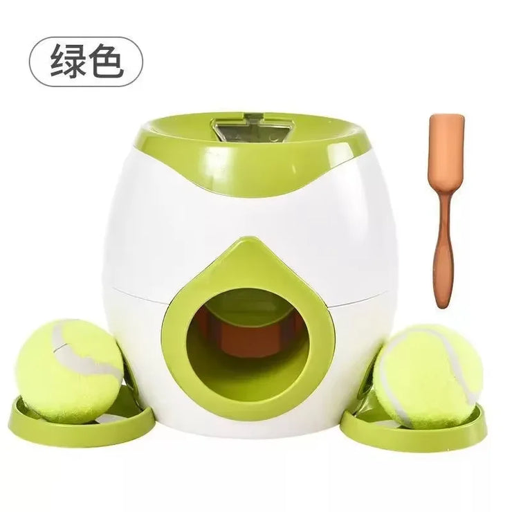 2 in 1 Dog Pet Interactive Toy Tennis Ball