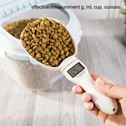 Pet Food Measuring Scoop Electronic Dog Cat Food