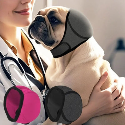 Noise Reduction Dog Ear Covers Anti-noise Adjustable Dog