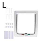 Smart Pet Door Automatic Closing Cat Door