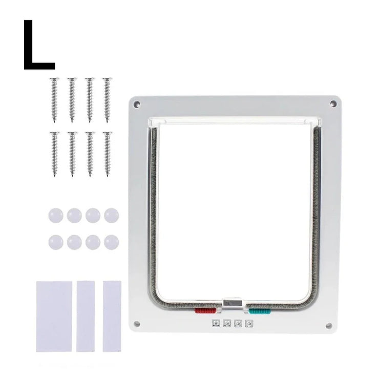 Smart Pet Door Automatic Closing Cat Door