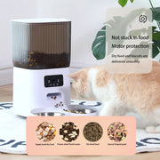 5L Pet Feeder with Camera Automatic Cat Feeder