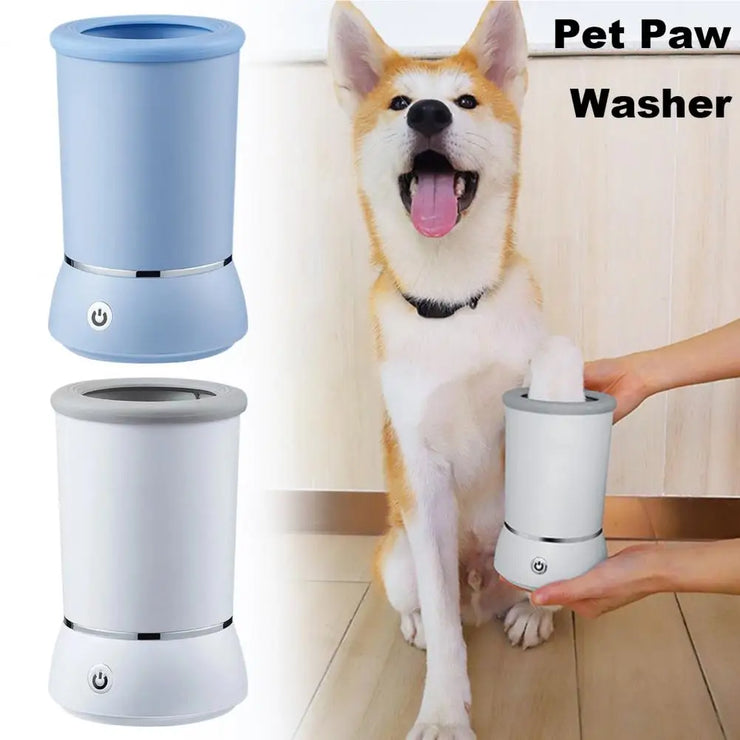 Dog Pet Paw Washer Automatic Paw Foot Cleaner