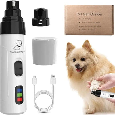 Pet Nail Grinder USB Rechargeable Dog Electric Nail Clipper