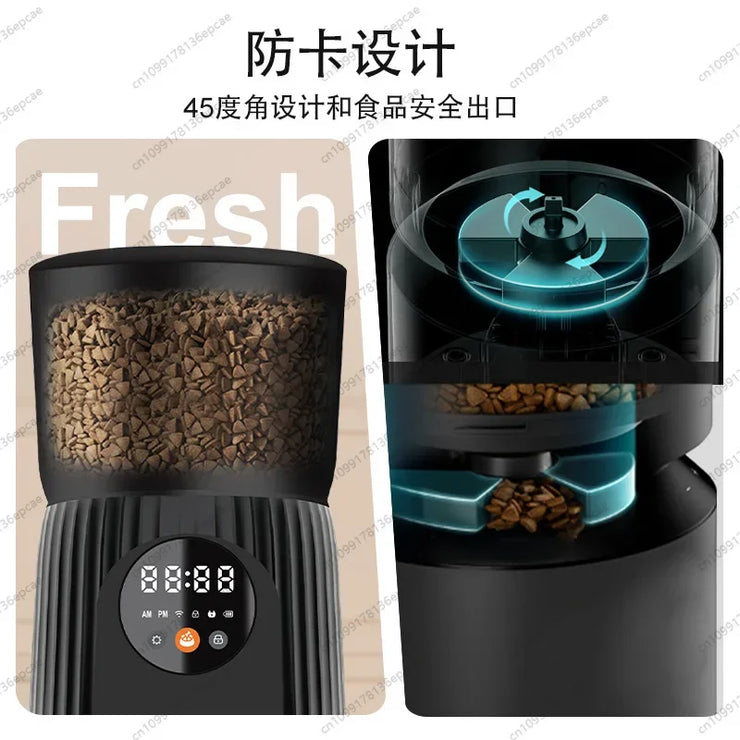 Smart WiFi connection pet feeder household