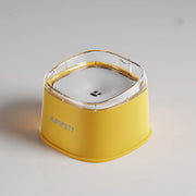 Non-Wetting Mouth Pet Floating Bowl Spill Proof Anti-Tip Pet Water Bowl