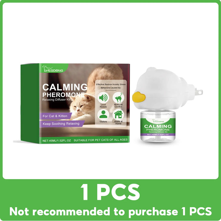 Cat Calming Diffuser Kit Refill Calming Mood Relaxing