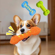 Dog Chew Toy Squeaky Bones Bite-resistant