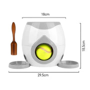 2 in 1 Dog Pet Interactive Toy Tennis Ball